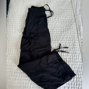 Lululemon Black Joggers Cargo Style